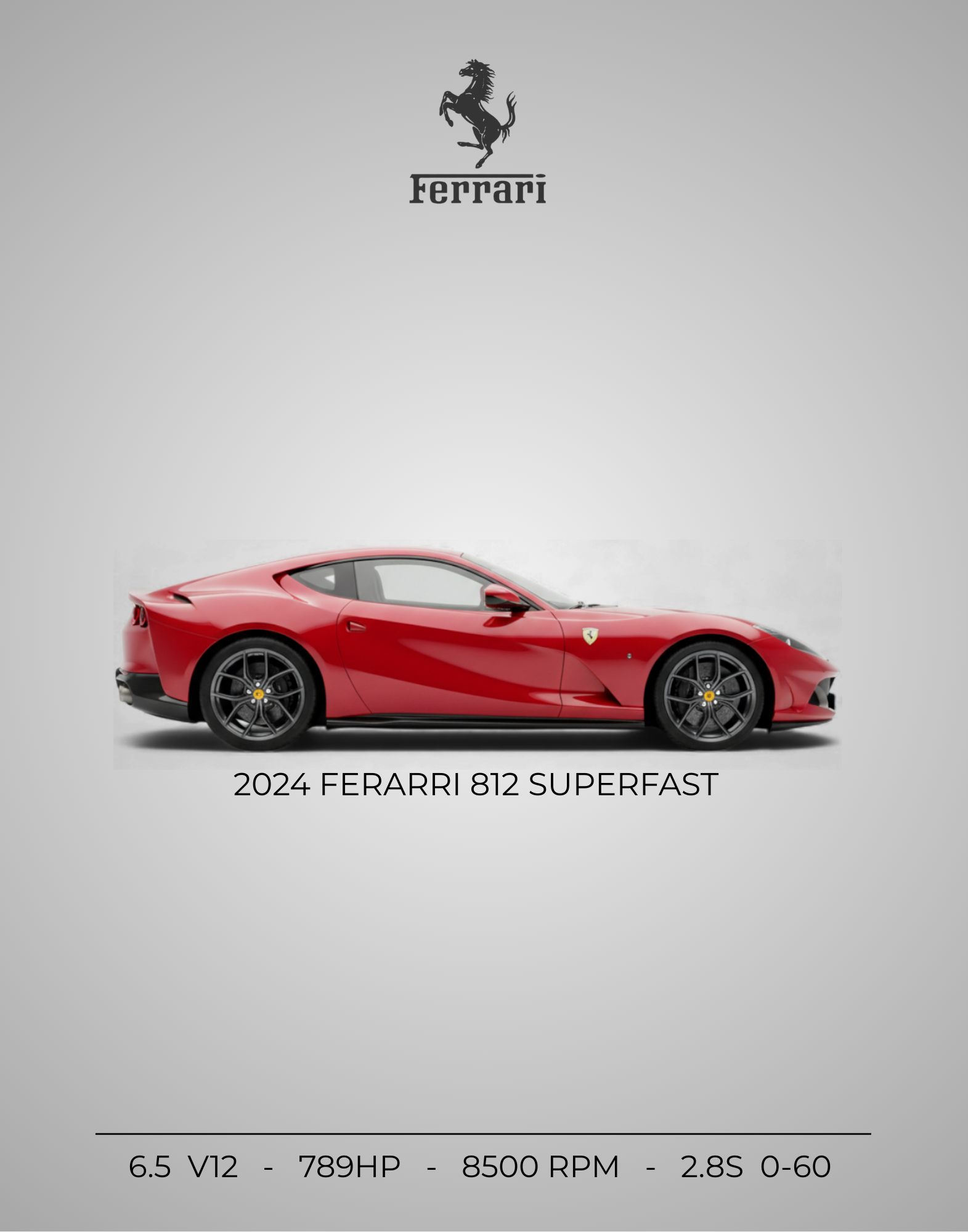 2024 Ferrari 812 Superfast