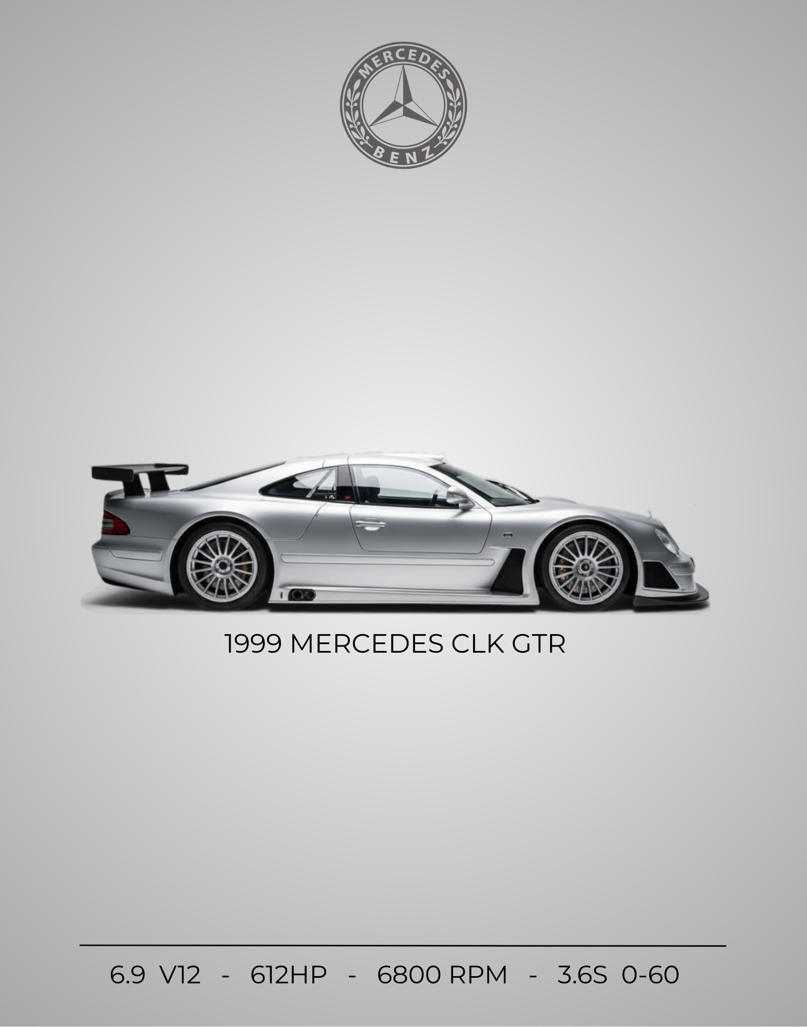 1999 Mercedes CLK GTR