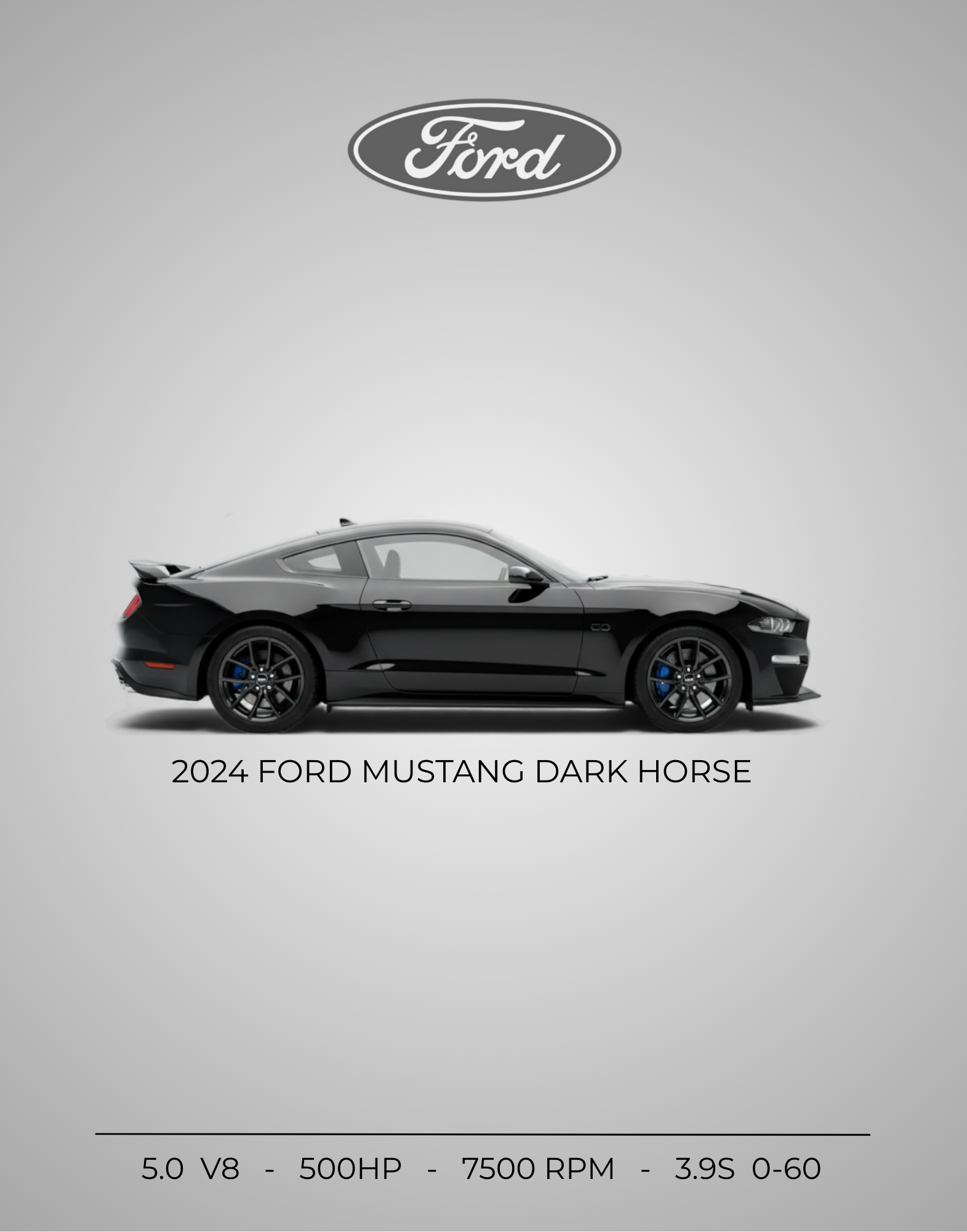 2024 Ford Mustang Dark Horse