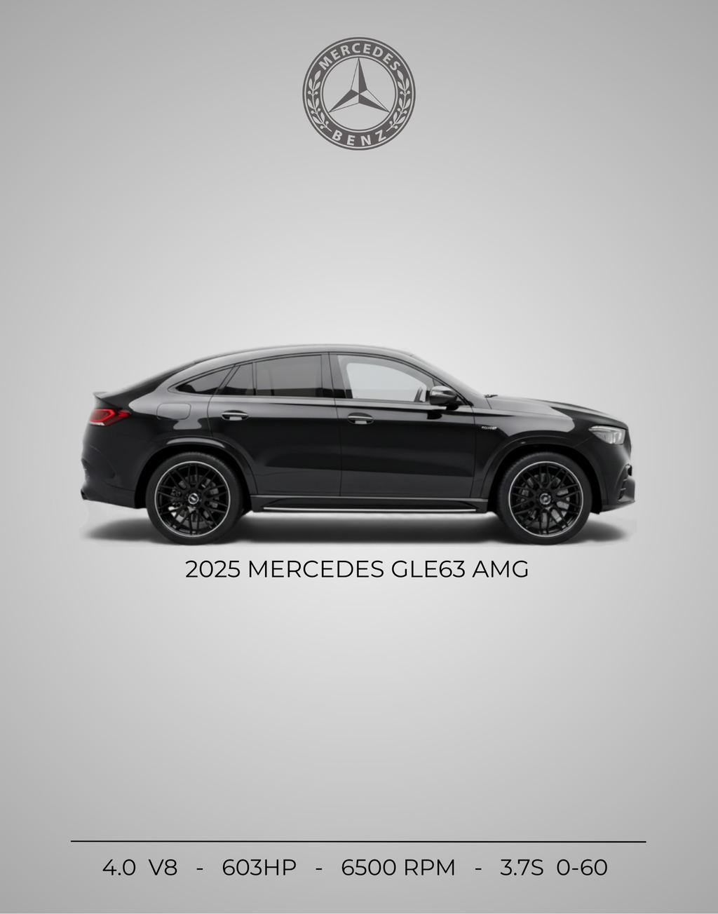 2025 Mercedes GLE63 AMG