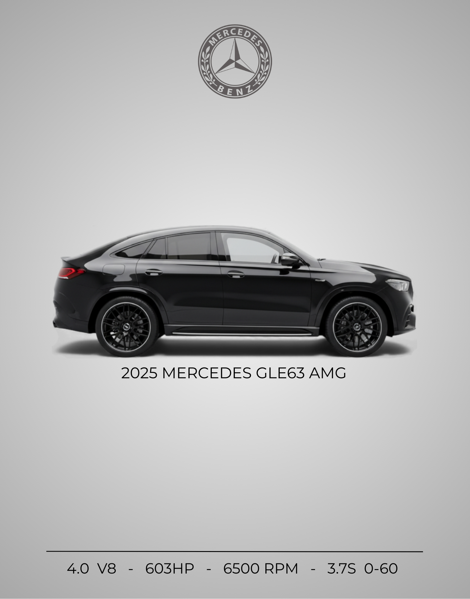 2025 Mercedes GLE63 AMG