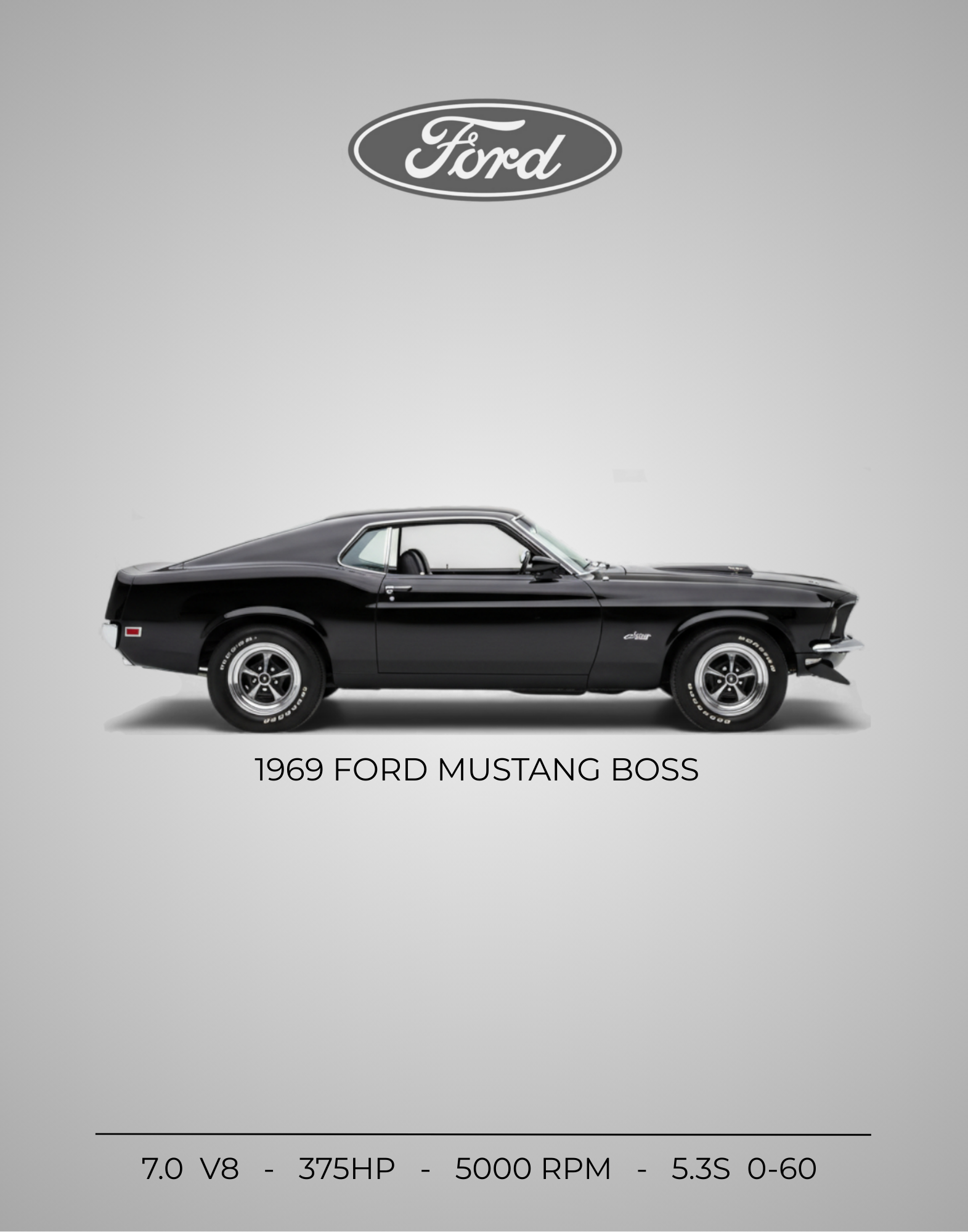 1969 Ford Mustang Boss