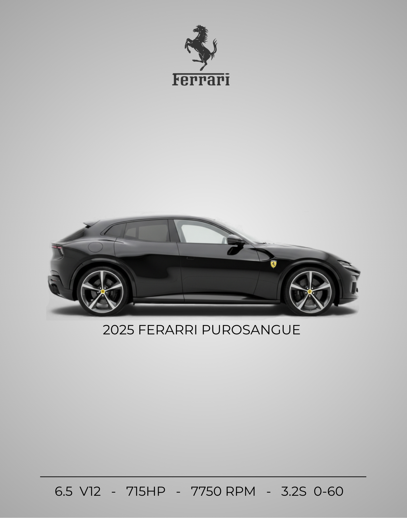 2025 Ferrari Purosangue