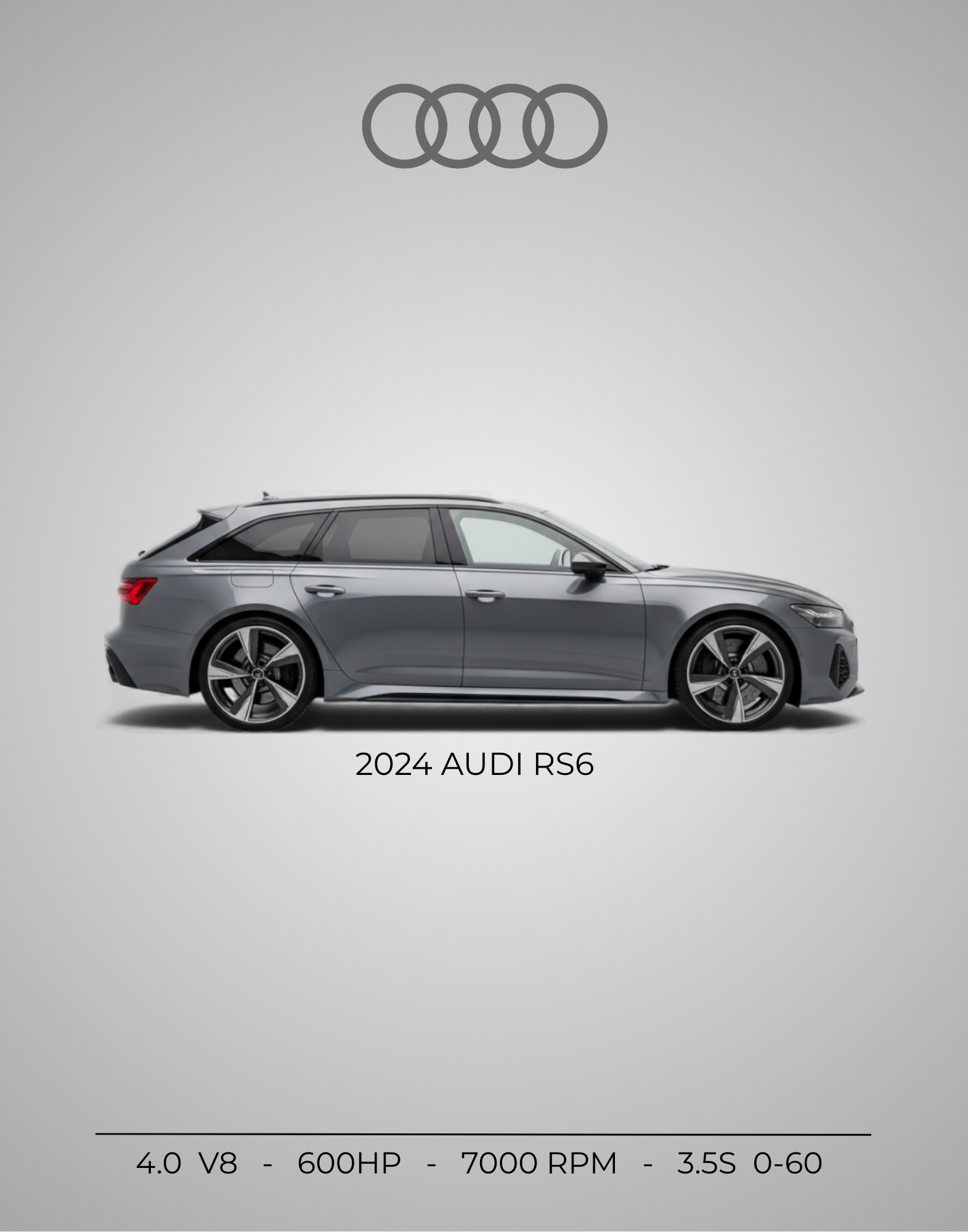2024 Audi RS6 Avant